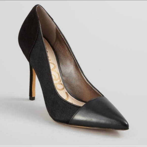 Sam Edelman Shoes - SAM EDELMAN POINTED TOE LEATHER HEELS 8